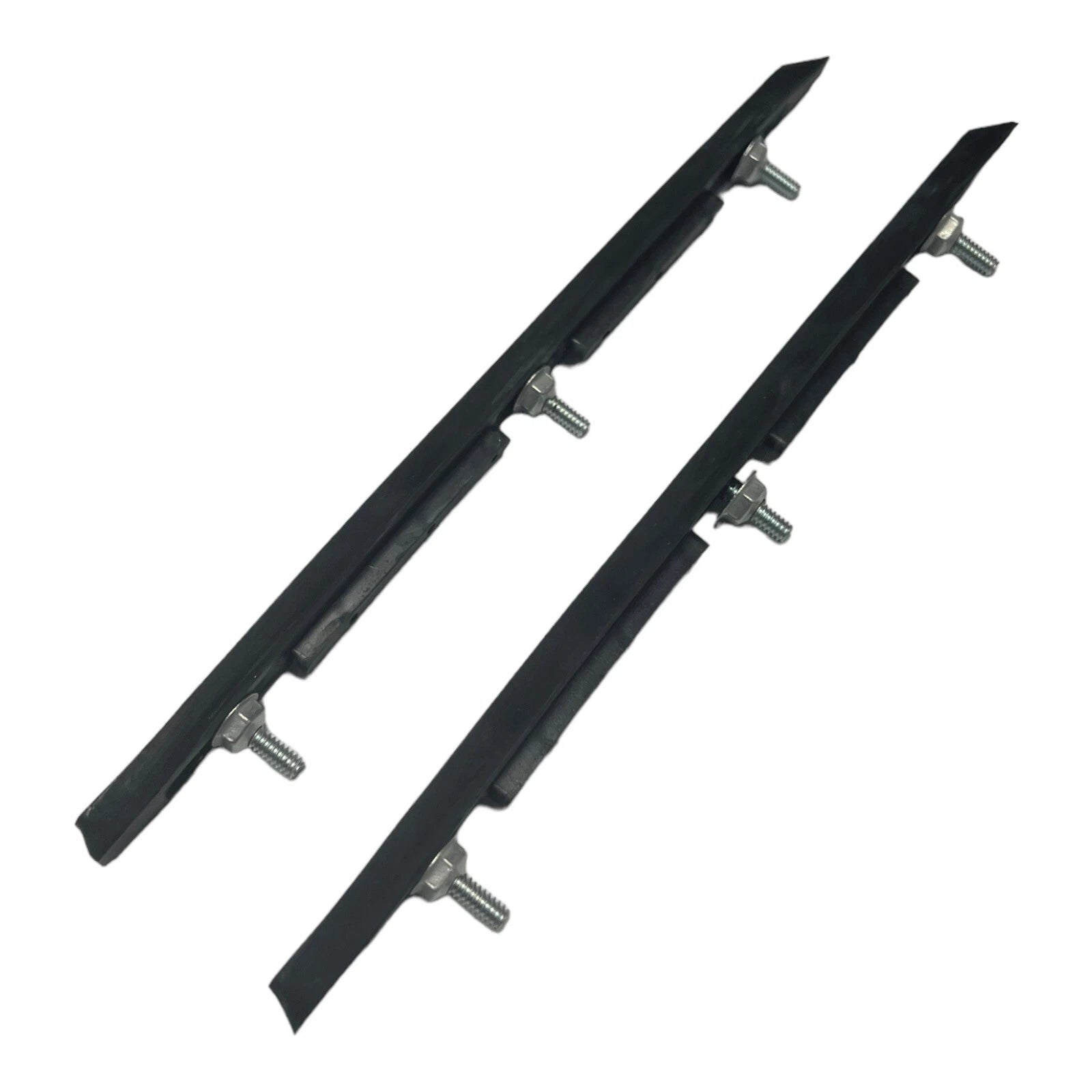 Rubber Front Bumper Guard Inserts Pads for 1970–1972 Chevy Chevelle