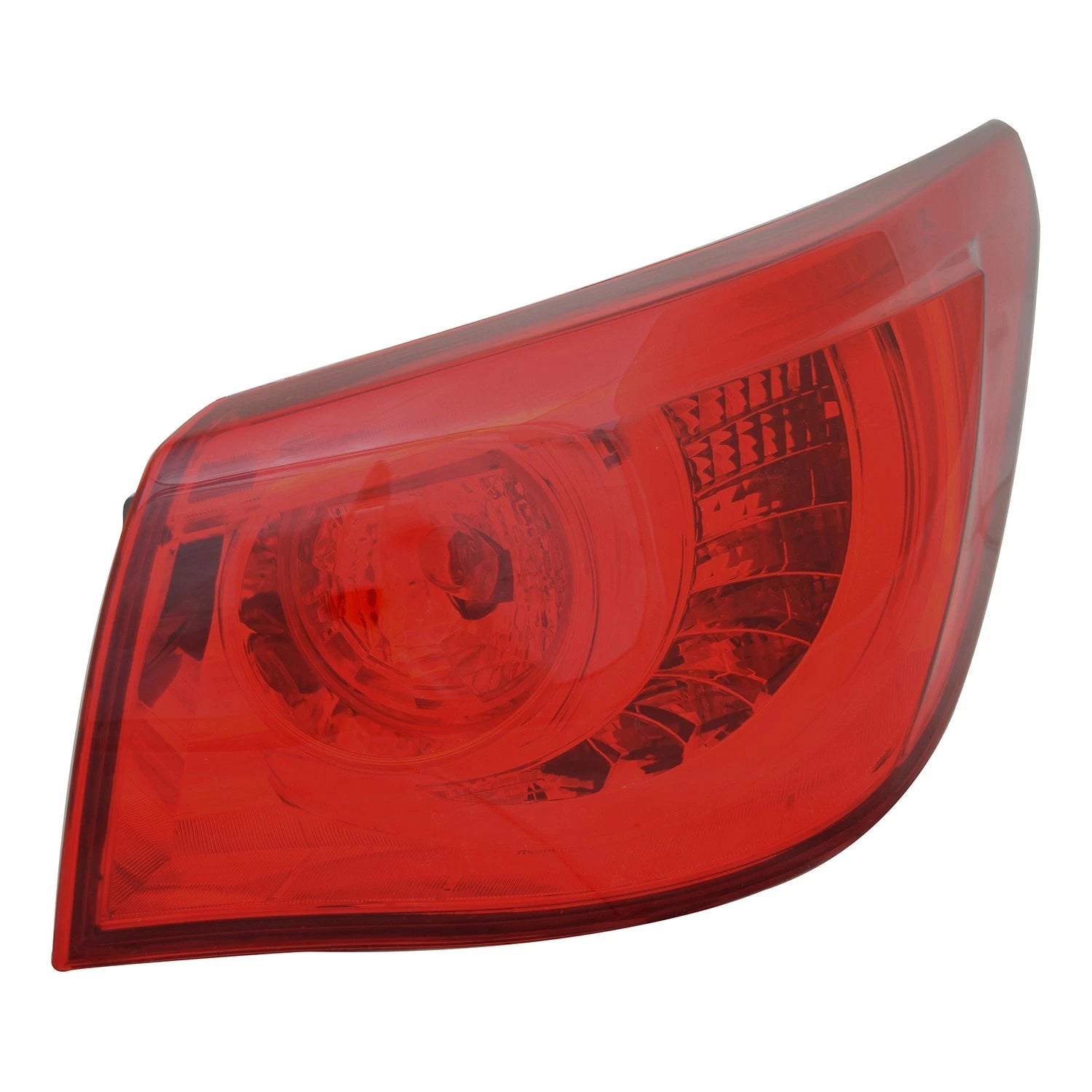 Replacement Passenger Side Outer Tail Light Assembly for 2014-2015 Infiniti Q50