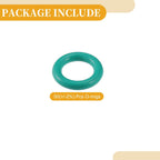 Fuel Injector Seal O Ring for Honda KeiHin NBR Rubber Green 50 Pcs