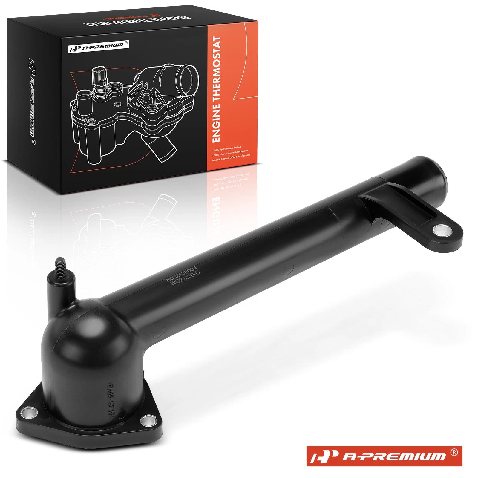 Engine Coolant Thermostat Housing Water Outlet for Toyota Sienna (2004–2006)