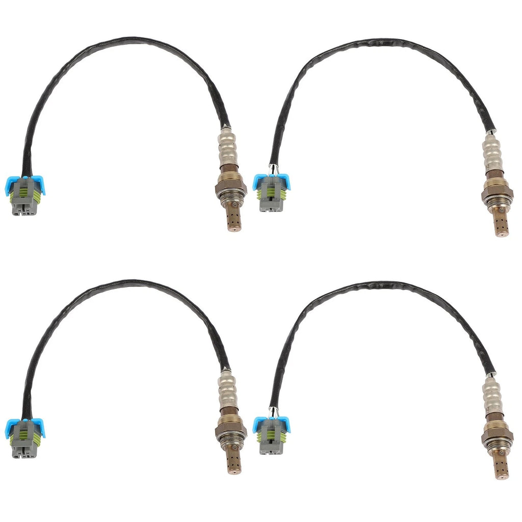 4Pcs Downstream O2 Oxygen Sensor Kit for GMC Chevrolet (2003–2015)