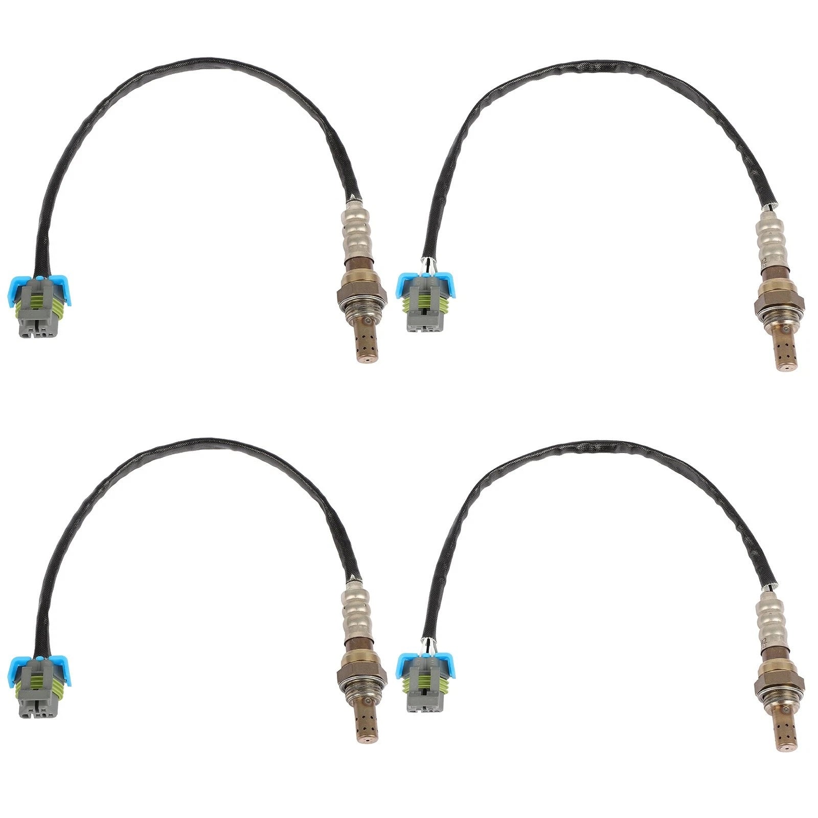 4Pcs Downstream O2 Oxygen Sensor Kit for GMC Chevrolet (2003–2015)