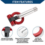 Tow Hook for Toyota Yaris (1 pcs, Red)