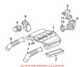 Genuine OEM Fuel Injection Throttle Body 1131410125 for Mercedes-Benz