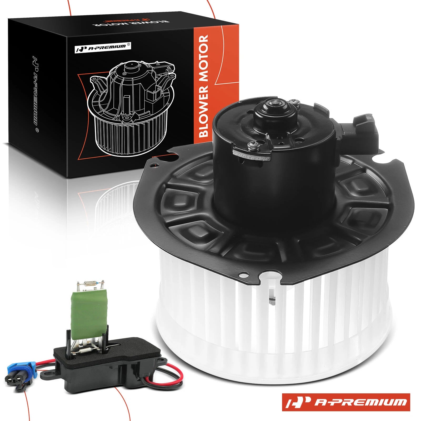 HVAC Blower Motor & Resistor Kit for Chevy Express GMC Savana 