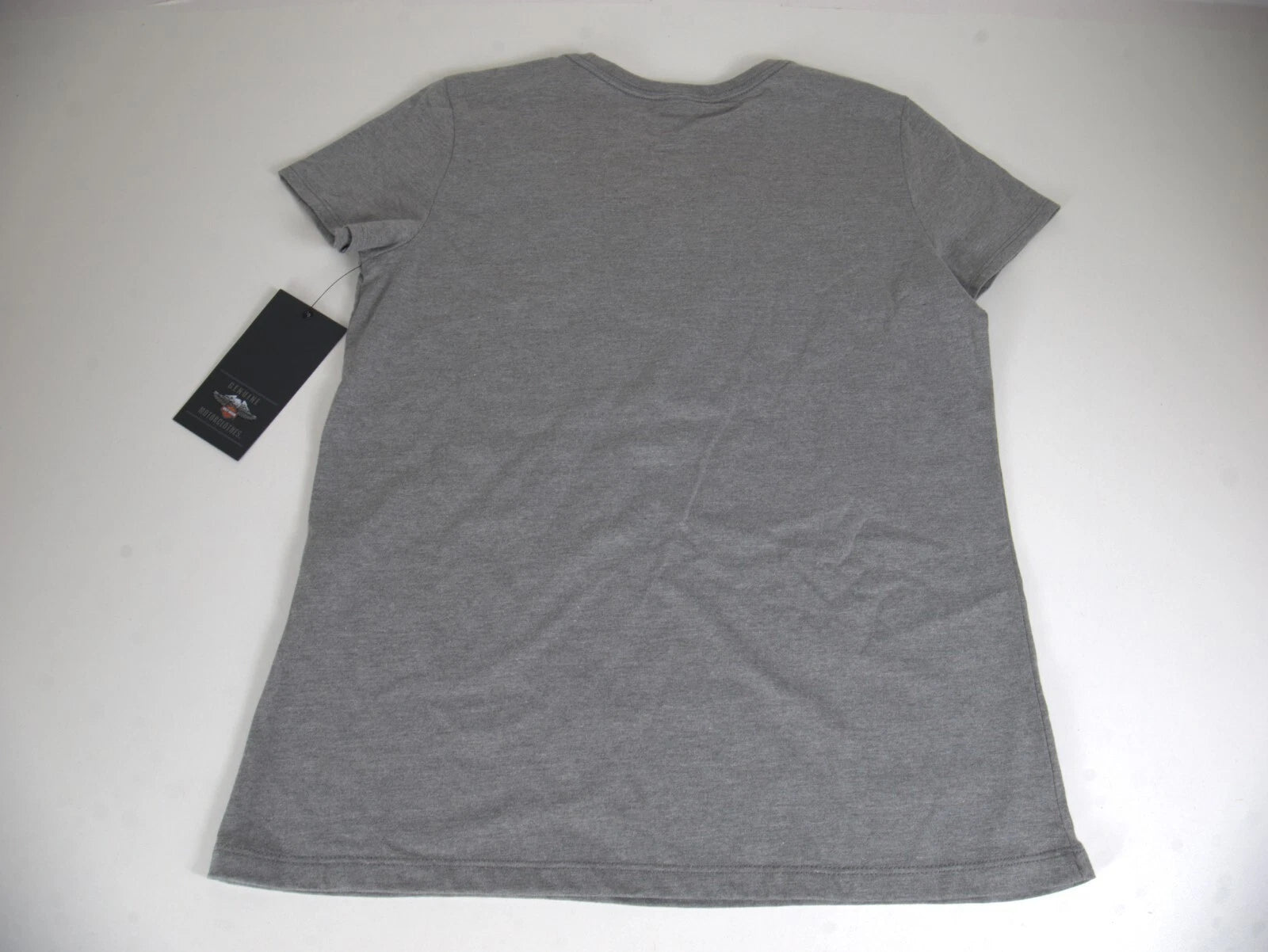 Harley Davidson Women's Gray Bar & Shield Graphic T-Shirt Size Medium