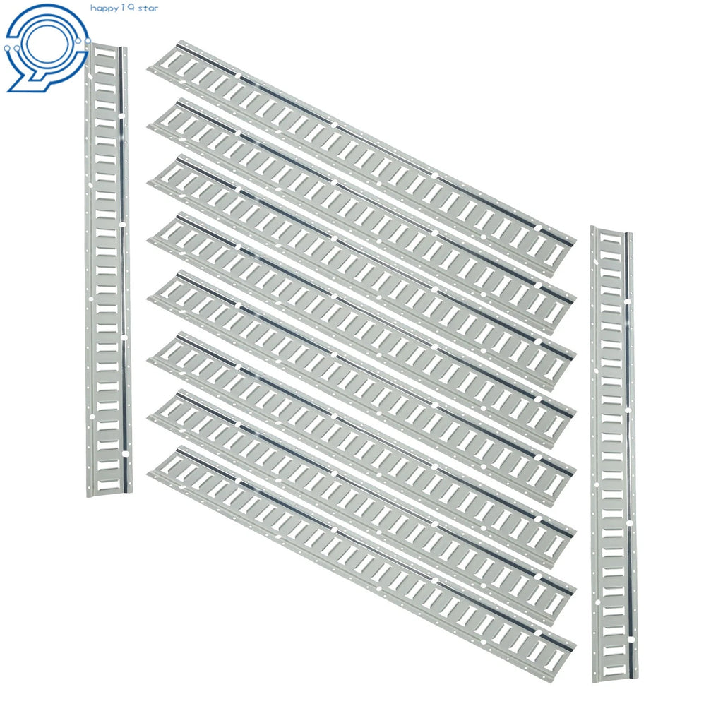 E Track Tie Down Rail Kit for Cargo Trailer (10 Pack)