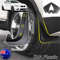 4x Universal Mud Flaps Splash Guards for Car Front & Rear AU