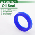 Set of 5 Oil Seal Rotary Shaft Seal 35x45x10mm for Various Models 