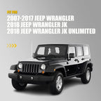 17PCS Hard Top Seal Kit for Jeep Wrangler JK (2007–2018)