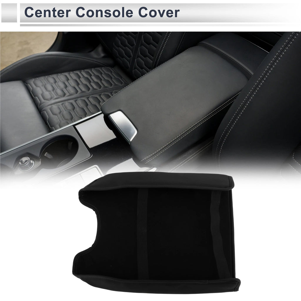 Center Console Cover for Ford F150 (2015–2020) Black 1 Pc