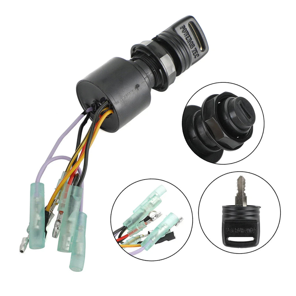 Ignition Key Switch Assembly for Mercury Outboard Motor (1987-1999)