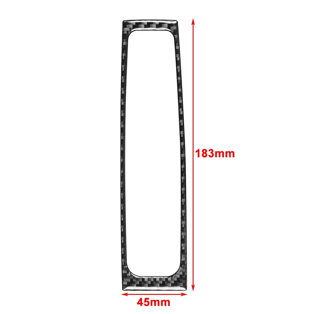 Carbon Fiber Interior Gear Shift Frame Cover Trim for Honda Accord (2013–2017)