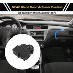 HVAC Heater Blend Door Actuator for Chevrolet Trailblazer EXT (2003–2004) No.15887320