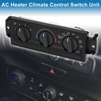 HVAC A/C Heater Climate Control Panel for Chevrolet Blazer, GMC (1998–2004)