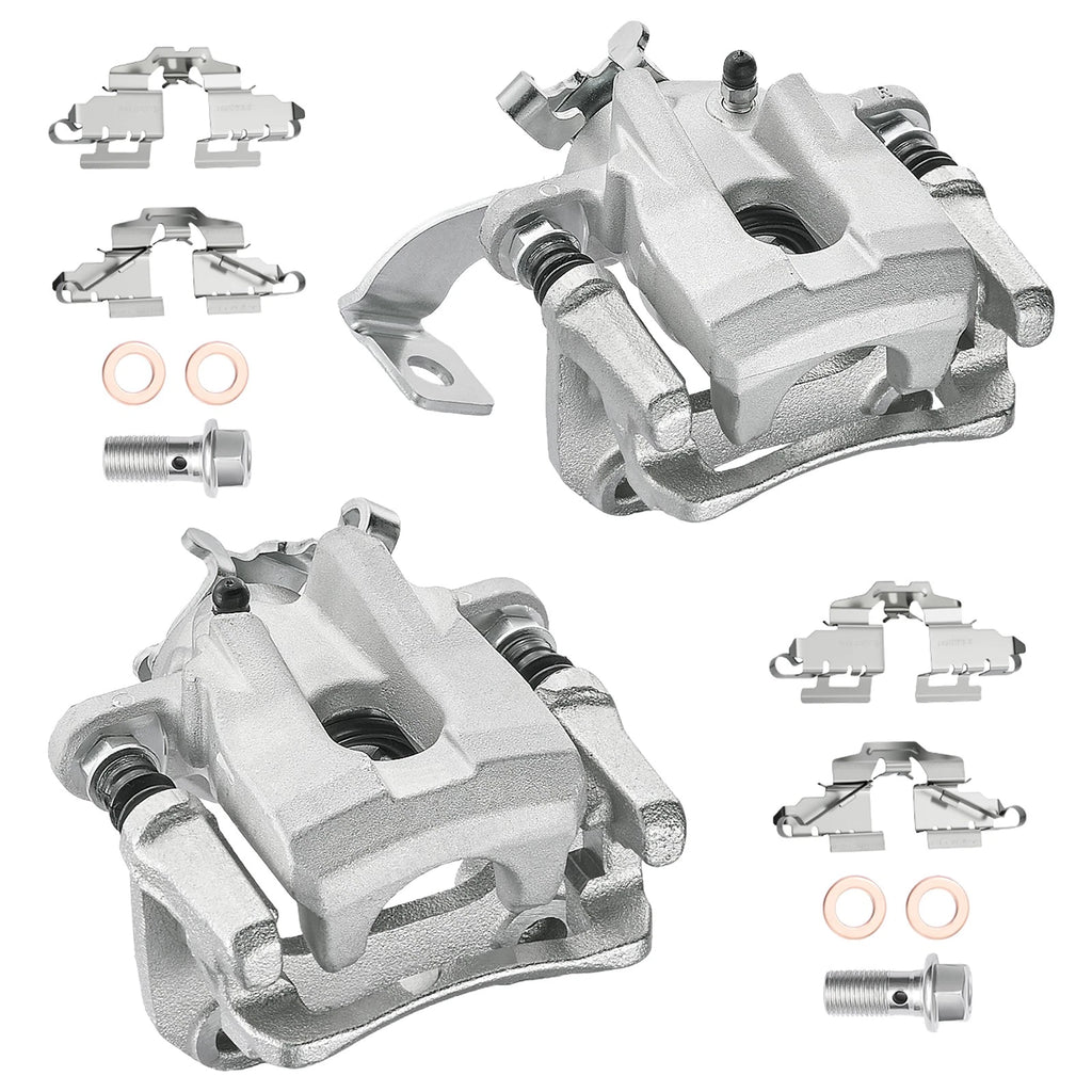 Rear Left Right Disc Brake Calipers for 2008–2015 Scion xB 2.4L (Kit)