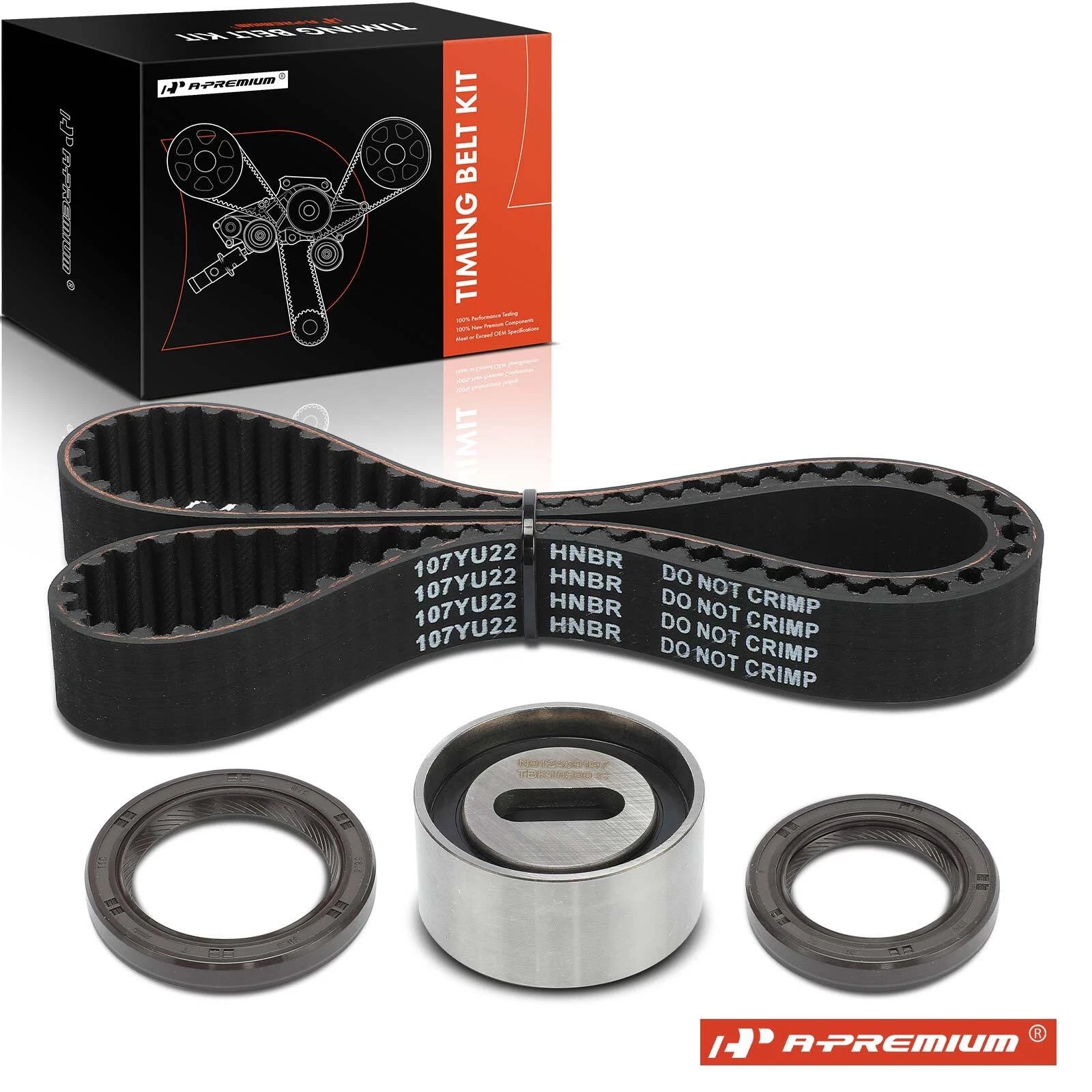 Set of 4 Timing Belt Kits for Ford Aspire (1994–1997) Mazda Protege (1990–1995)