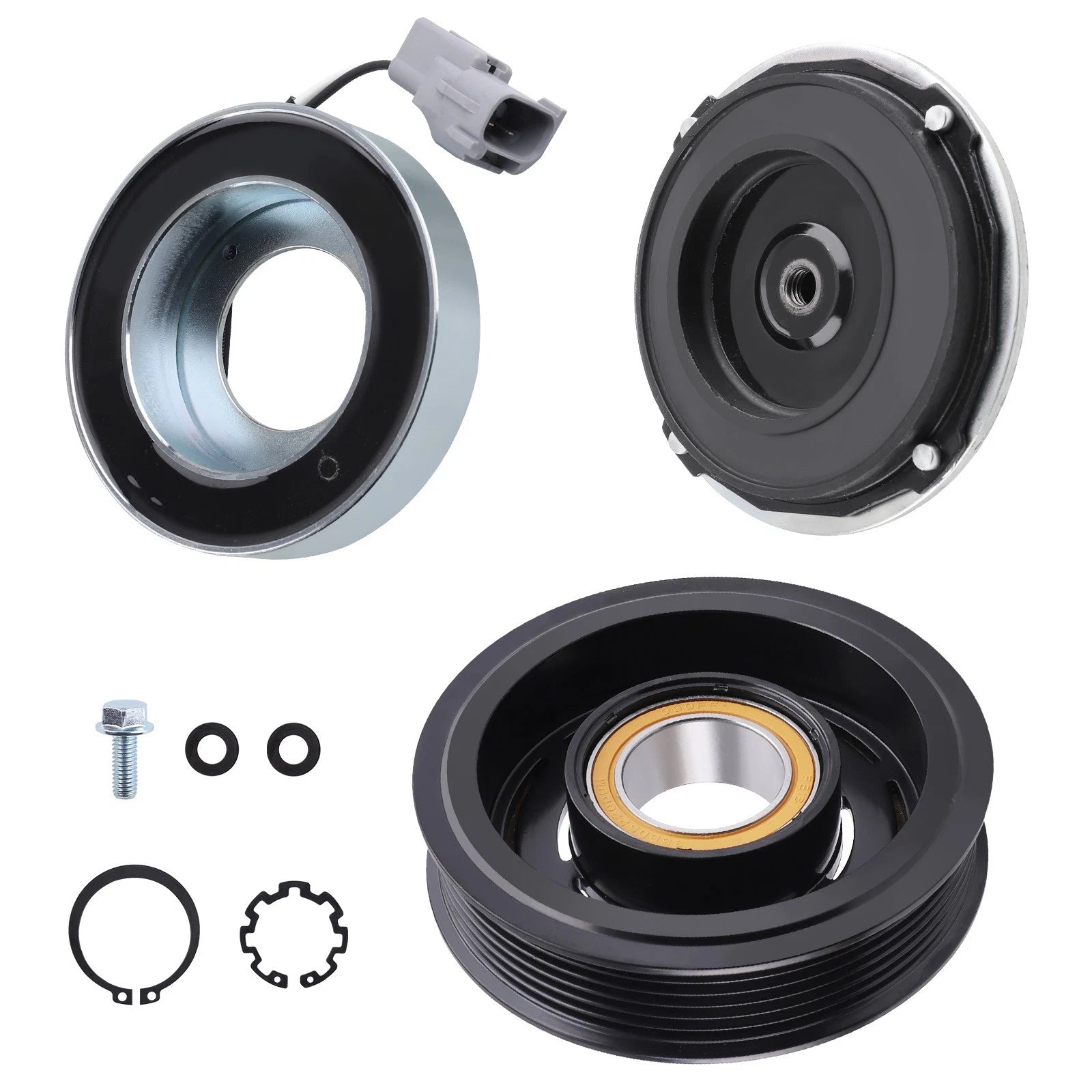 AC Compressor Clutch Kit for Dodge Charger Chrysler 300 3.6L (2014–2023) 68232390AA