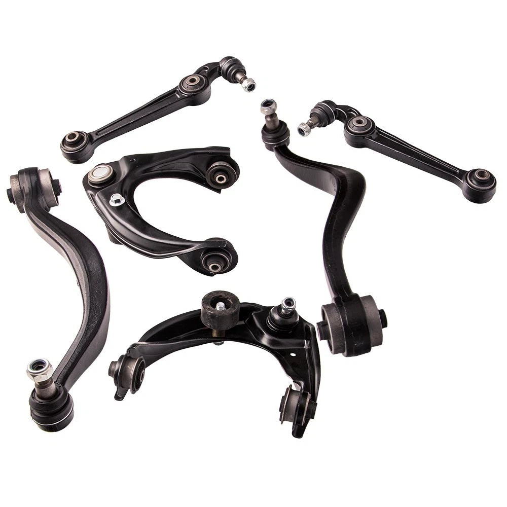 6X Front Upper & Lower Control Arm Suspension Kit for Ford Fusion (2007–2012)