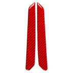 Set of 2 Rear Door Handle Cover Trim for Volkswagen Passat B5 (2001–2005) Red