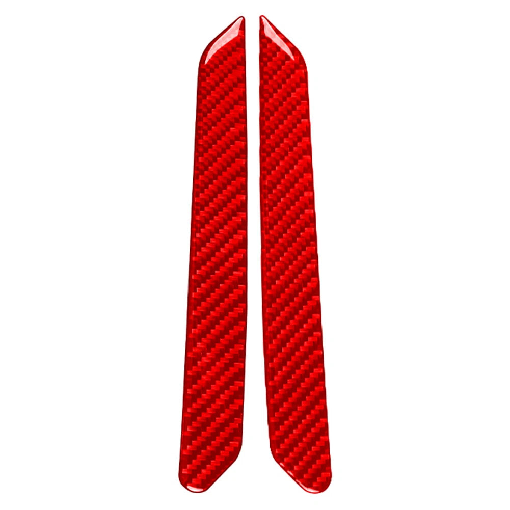 Set of 2 Rear Door Handle Cover Trim for Volkswagen Passat B5 (2001–2005) Red