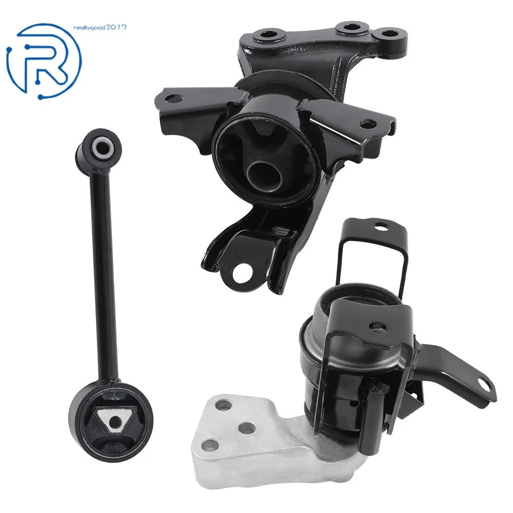 Set of 3 Engine Motor Mounts for Mitsubishi Mirage (2014–2022) 1.2L L3