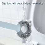 Silicone Toilet Brush for Efficient Cleaning in Hard-to-Reach Corners