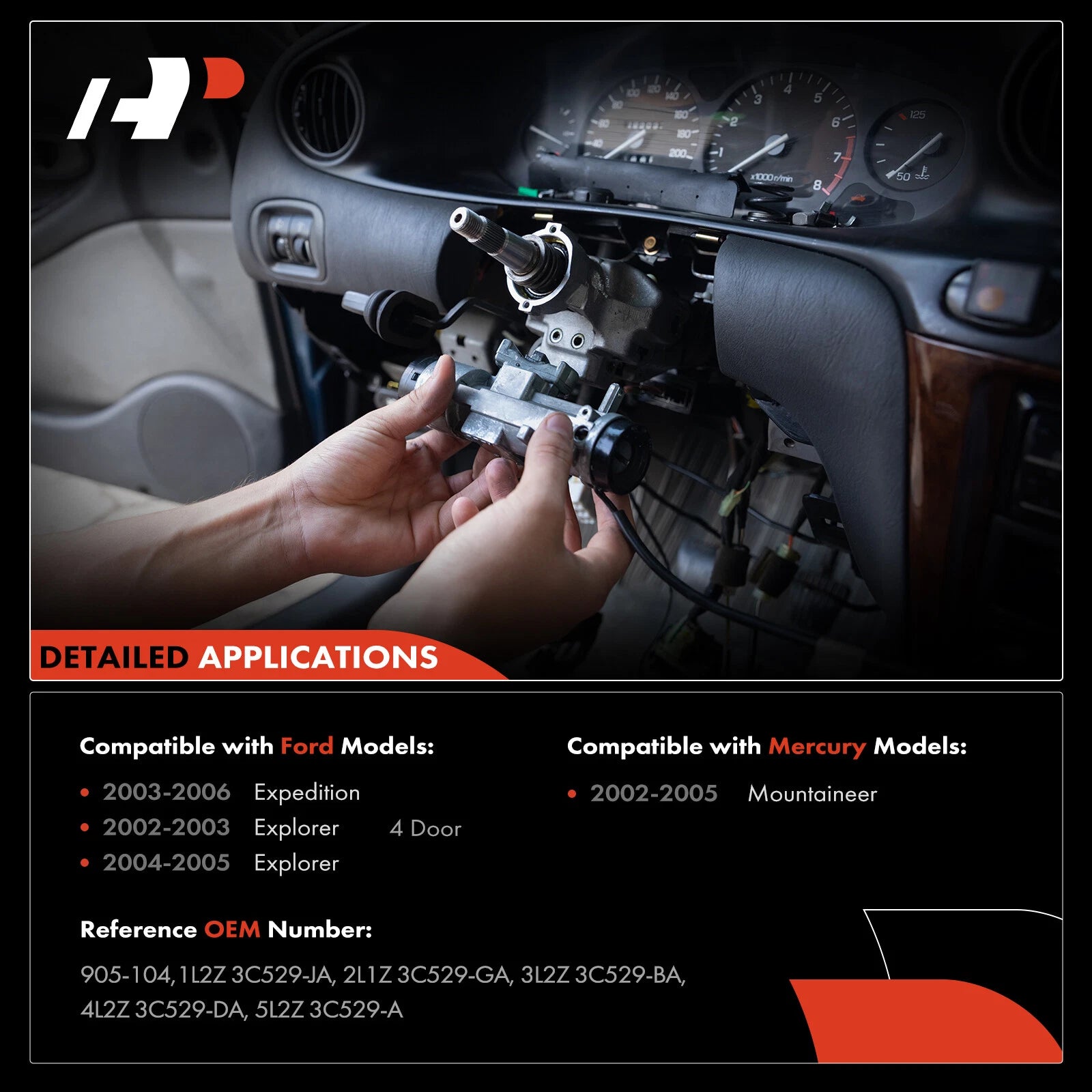 Shifter Lever Bracket Repair Kit for Ford Explorer Expedition