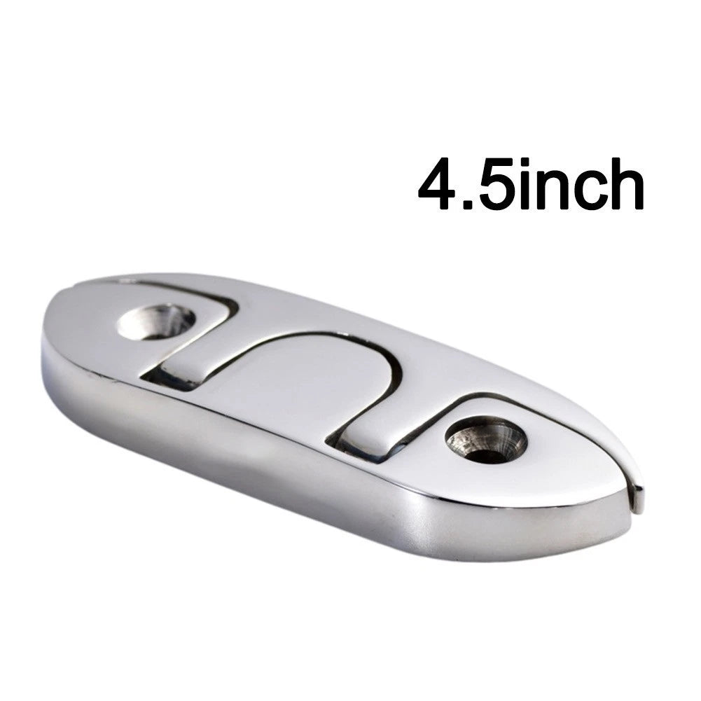 Folding Marine Cleat 4.5" & 6" for Kayak RV (316 Stainless Steel)