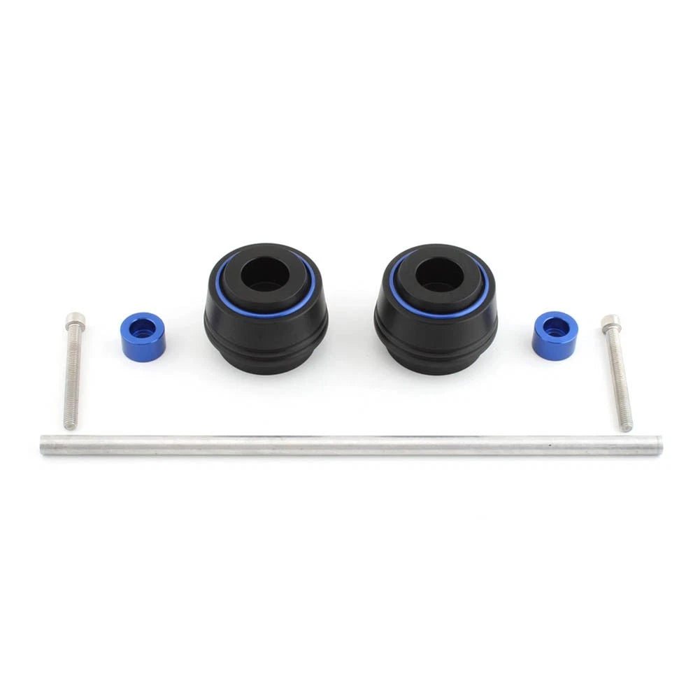 Front Wheel Axle Fork Slider Crash Protector for Zontes Shengshi 368 D E M (2019–2023) Blue