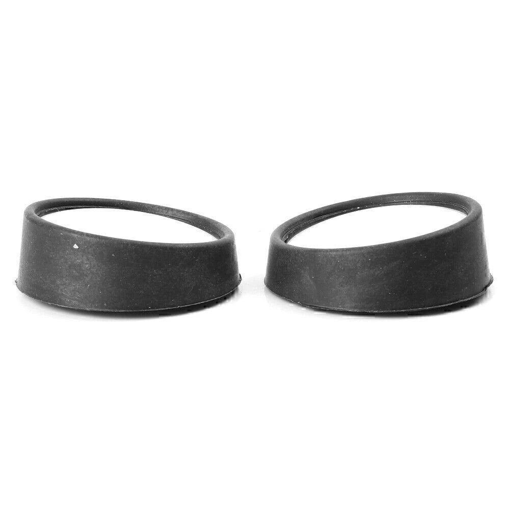 2X Round Blind Spot Mirrors for Universal Fit (360° Angle)