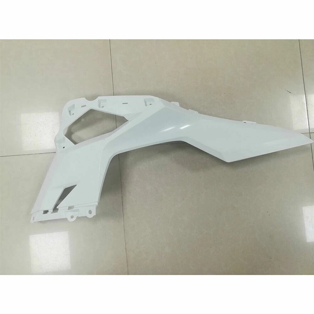 Set of 2 Unpainted White Fairing Panels for Kawasaki Ninja 400