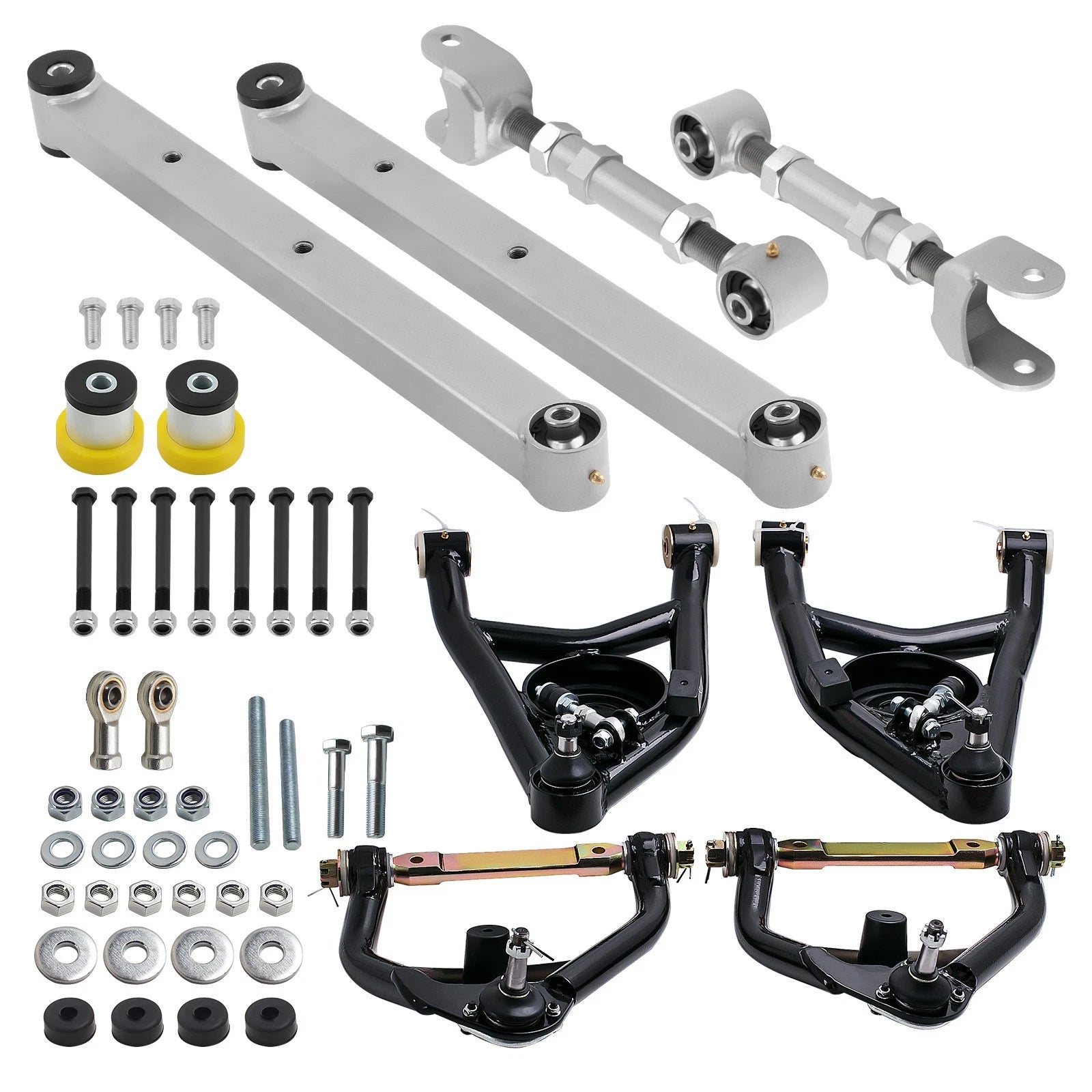 Set of 2 Tubular Upper Lower Control Arms for GM A Body (1967–1972)