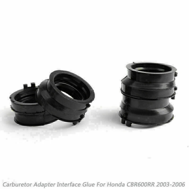 Rubber Intake Carburetor Boots for Honda CBR 600RR (2003–2006) T9