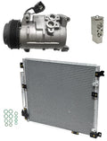 AC Compressor Kit with Condenser for Cadillac SRX 3.6L (2005–2016)