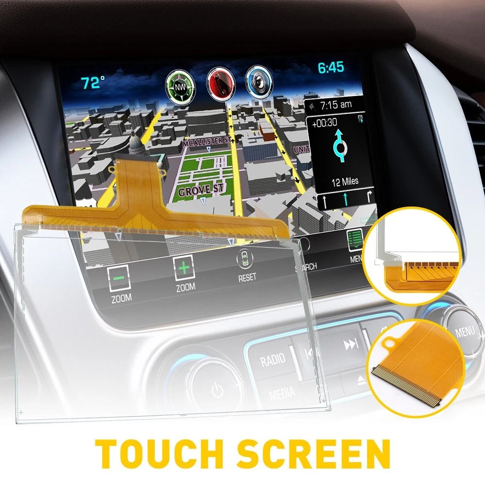 Touch-Screen Glass Digitizer for Chevrolet GMC (2015–2018) DJ080PA-01A