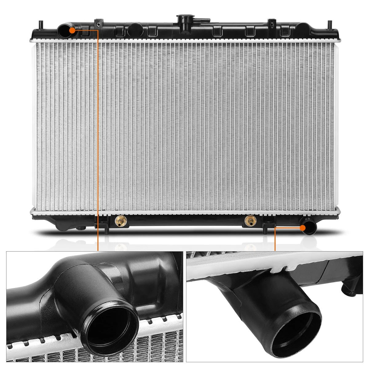 OE Style Full Aluminum Radiator for Nissan Maxima/Infiniti I30 (1995–1999) DPI-1752