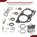 Gasket Seal Piston Ring Rebuild Kit STD for EZGO Golf Cart Robin 350cc (1996–2008)