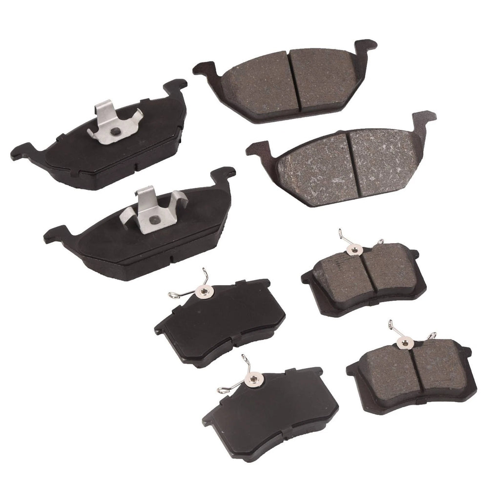 Set of 8 Ceramic Brake Pads for VW Beetle Golf Jetta