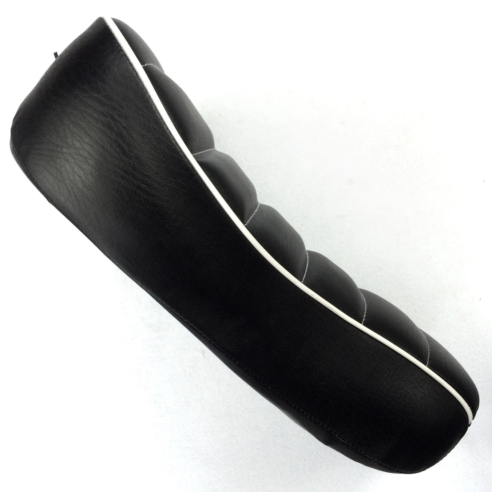 Custom Front Solo Driver Cross Stripe Seat for Harley XL1200X (2010–2015)