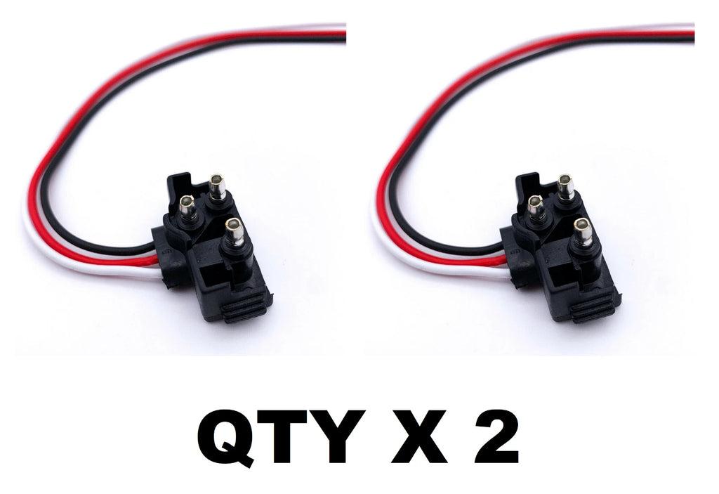 3 Prong Pigtail Wire Harness Replacement for Truck Trailer Stop Turn Tail Light