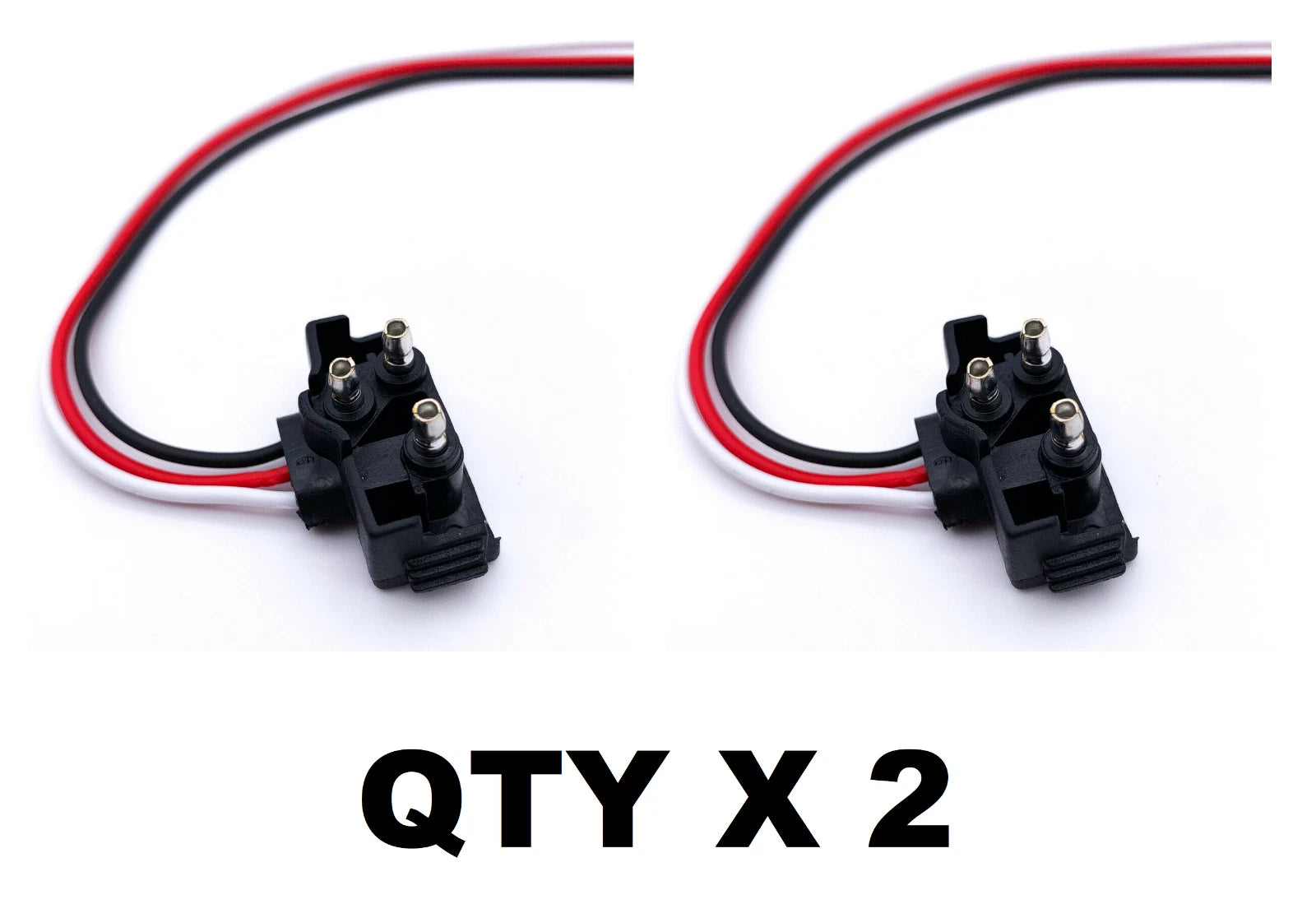 3 Prong Pigtail Wire Harness Replacement for Truck Trailer Stop Turn Tail Light
