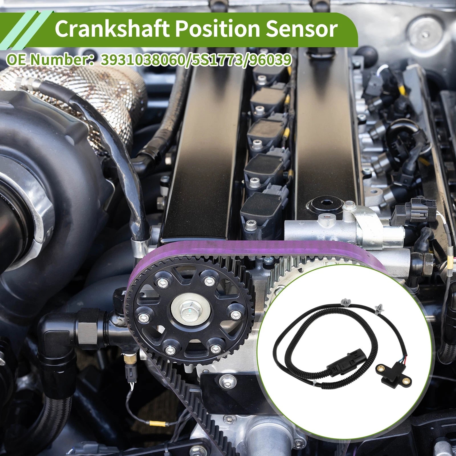 Crankshaft Position Sensor for Kia Optima 2.4L (2001–2006) No. 39310-38060