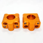 CNC Gold Handle Bar Clamp Riser for Pit Pro Trail Dirt Quad Bike ATV (N/A)