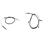 Front + Rear Park Hand Brake Cable Set for Toyota Hilux LN106 1988~99 4wd Ute
