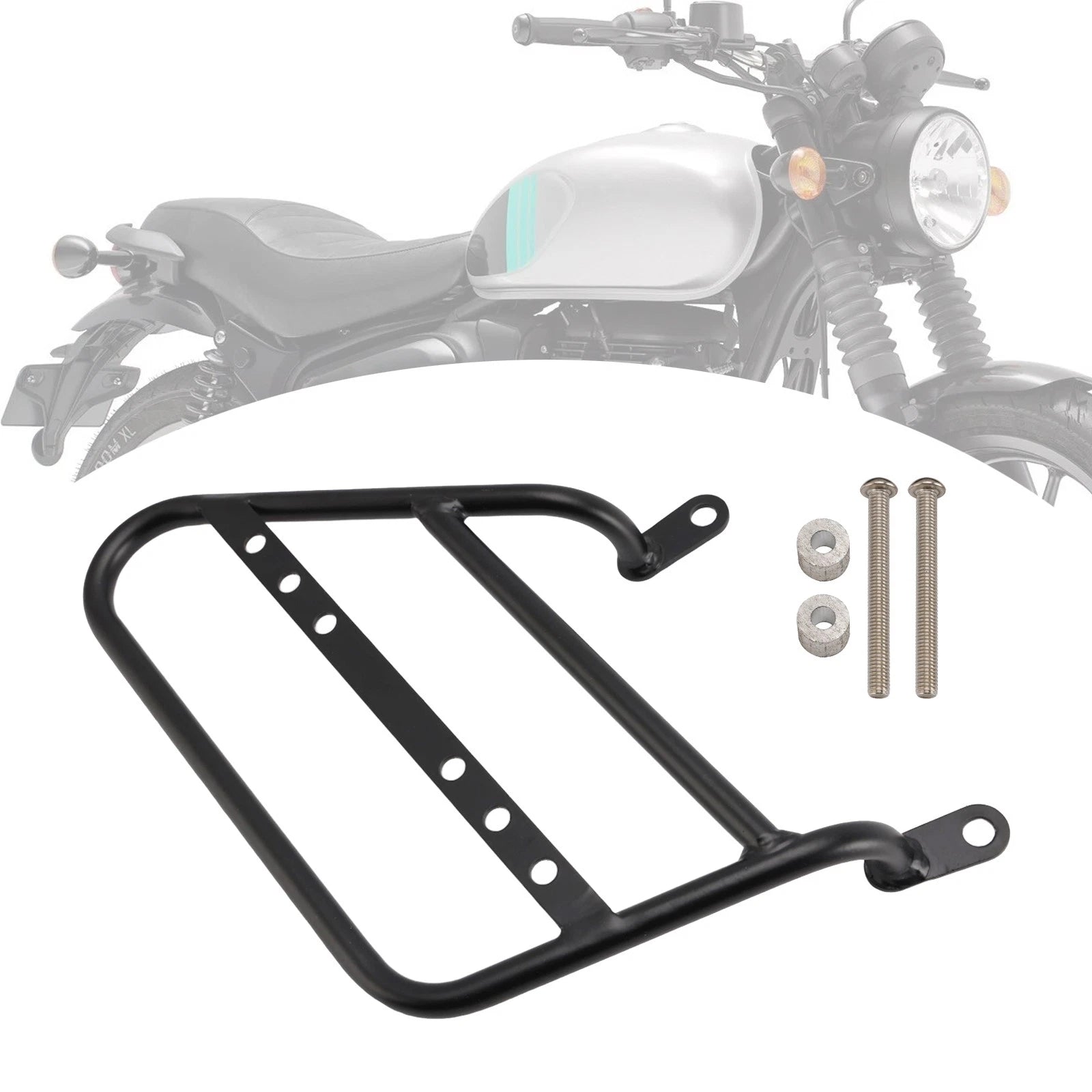 Side Bag Racks Saddlebag Mounting Bracket for Meteor 350 (2021–2024)