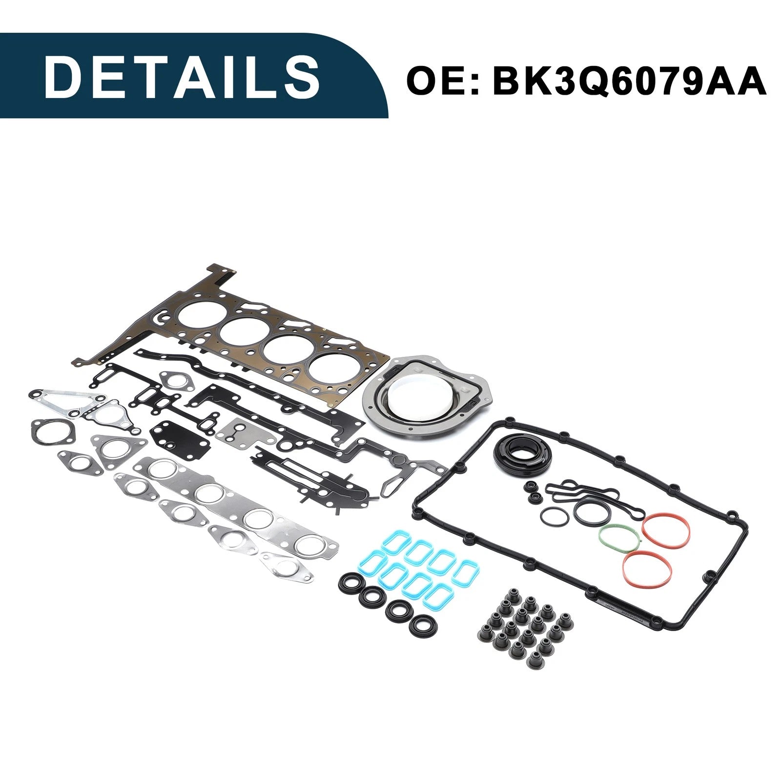 Set of 1 Cylinder Head Gasket Kit No.BK3Q6079AA for Mazda BT-50 (2006–2023)
