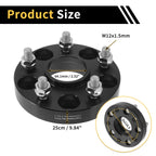 2X 5x114.3mm Wheel Spacers 64.1mm M12x1.5mm for Honda Odyssey Pilot 