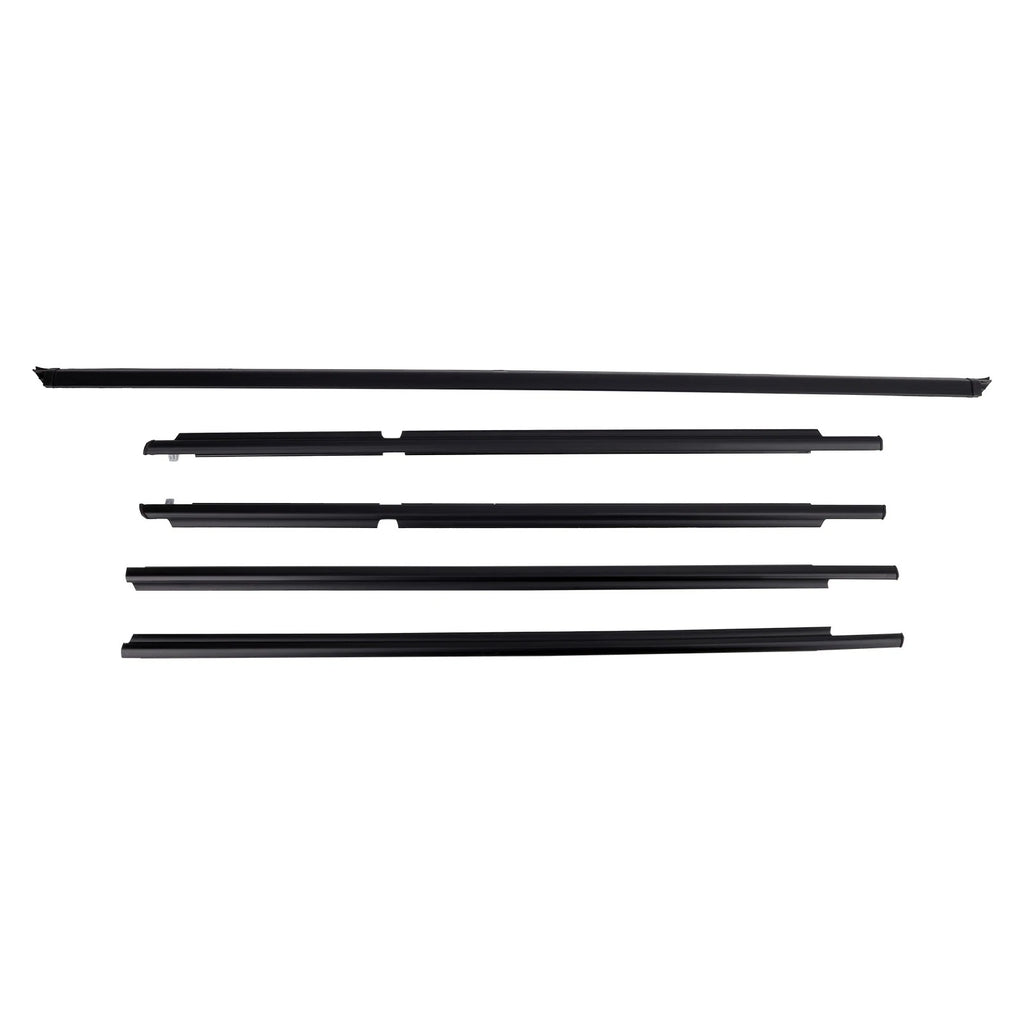 5pcs Outer Door Window Weatherstrip Seal Kit for Toyota 4Runner (2003–2009)