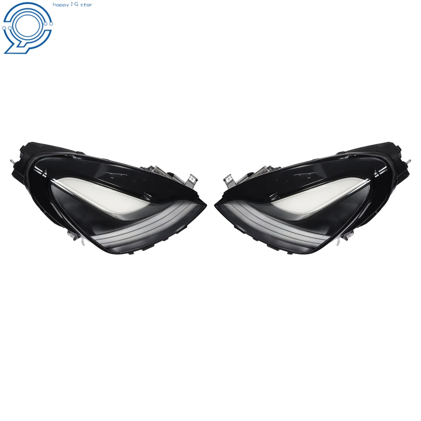 Set of 2 LED Headlights for Tesla Model 3 Y (2021-2023)